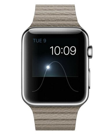 Curea iUni compatibila cu Apple Watch 1/2/3/4/5/6/7, 42mm, Leather Loop, Piele, Kaki